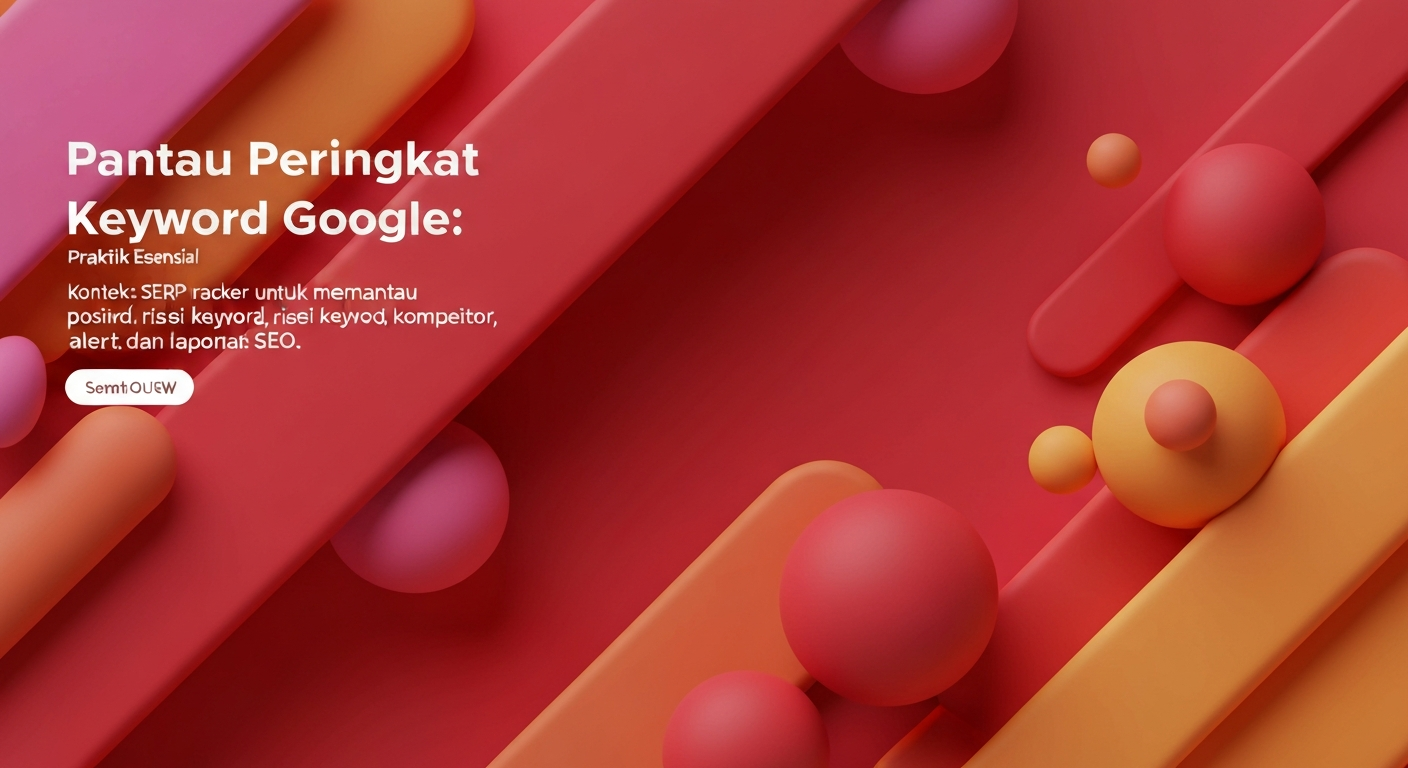 Pantau Peringkat Keyword Google: 7 Praktik Esensial