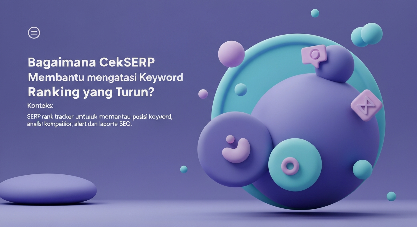 Bagaimana CekSERP Membantu Mengatasi Keyword Ranking yang Turun?